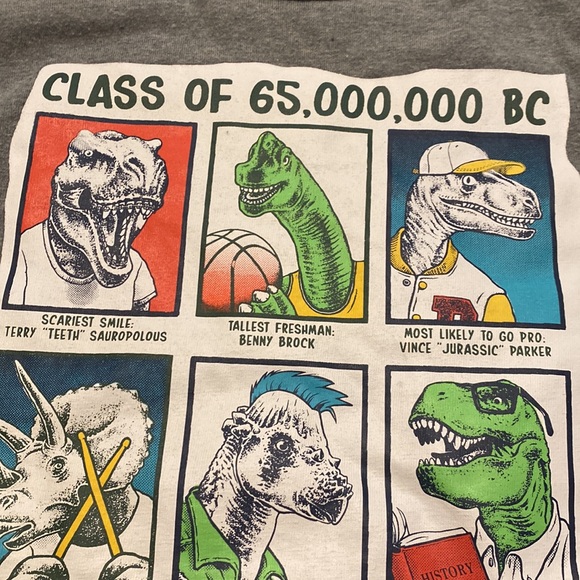 🛍️4/$20🛍️ 365 Kids Garanimals Dino Class Boy’s Shirt - Picture 2 of 6
